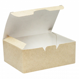 Коробка для наггетсов, куриных крыльев, картофеля фри S, FAST FOOD BOX S, 115 x 75 x 45 мм (1/900)