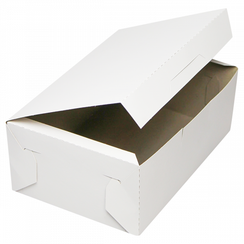 Коробка для пирожных 200 x 140 x 80 самосборная, 1 шт